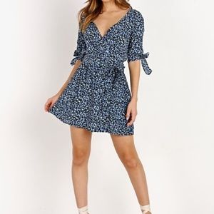 Faithfull The Brand Oslo Floral Wrap Dress